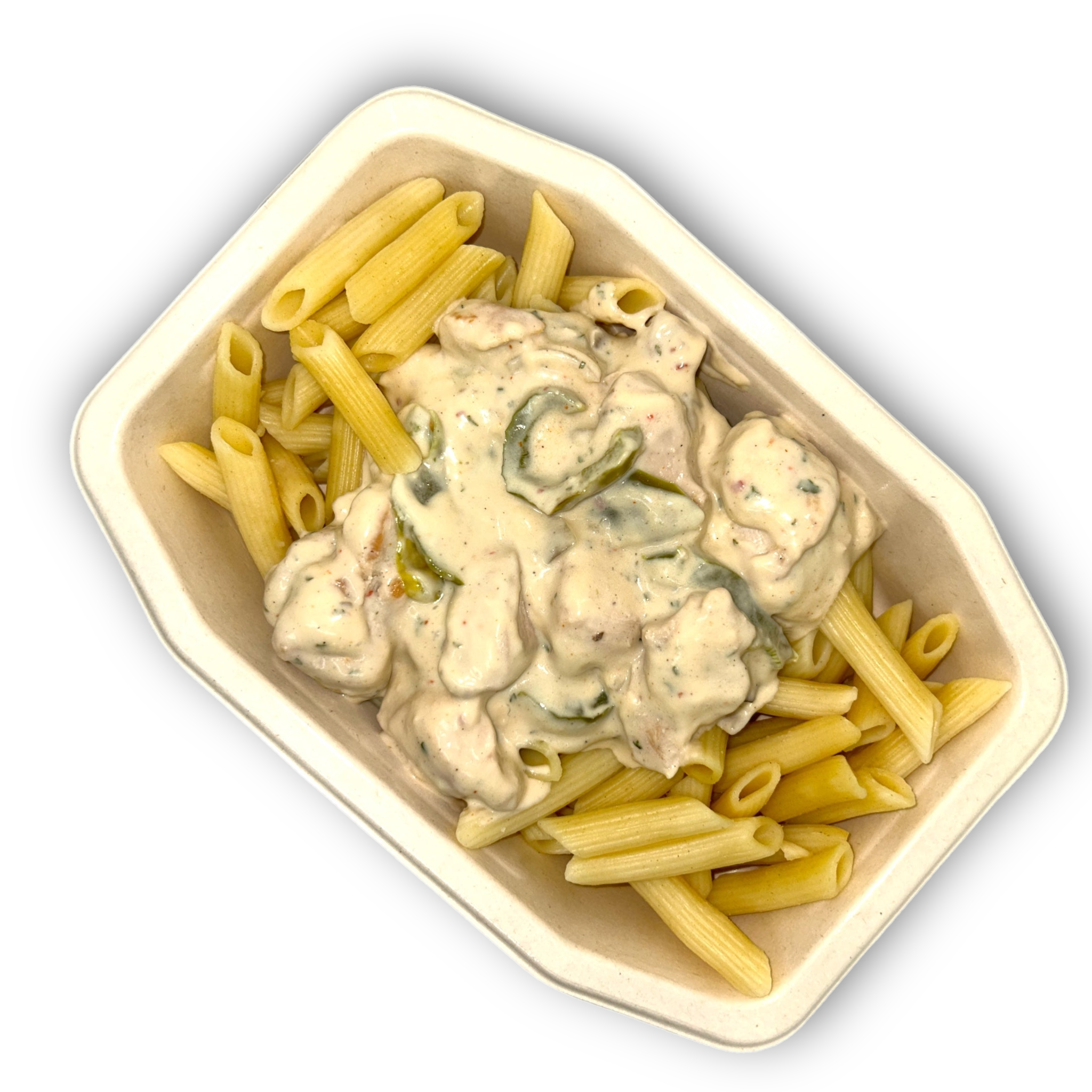 The Goody Foody | Pasta Pollo Funghi Meal Prep Maaltijd