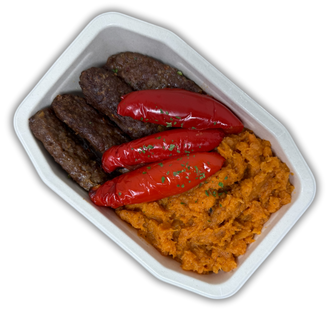 Adana met Zoeteaardappelpuree the goody foody