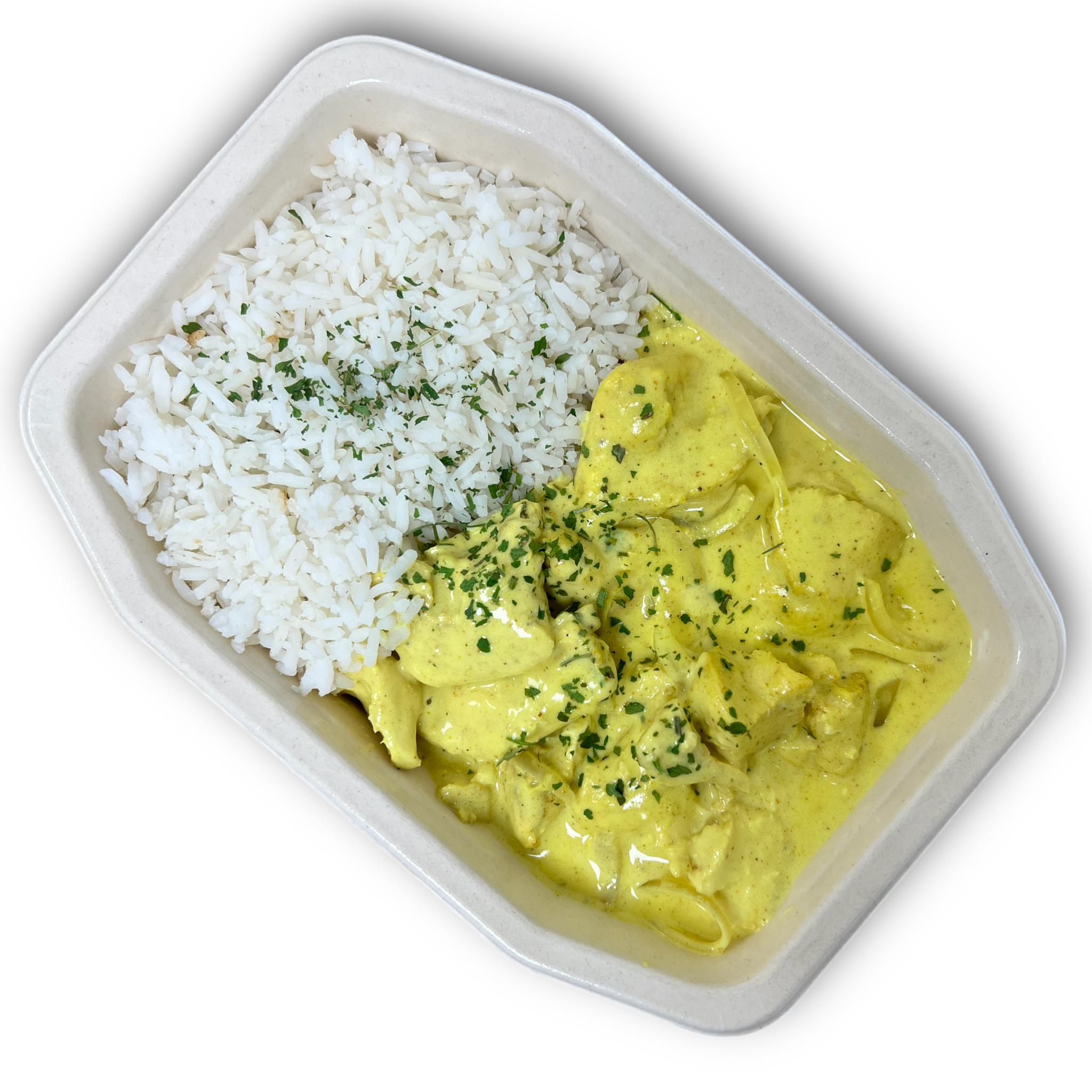 The Goody Foody | KipKerrie Rijst Meal prep Maaltijd