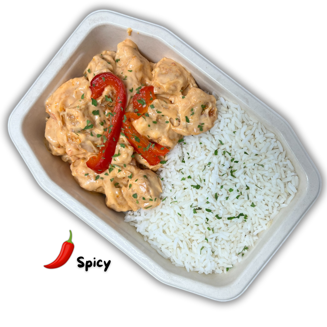 Dynamite Chicken Rijst the goody foody