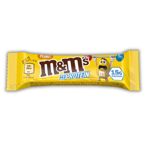 M&M Hi Protein Peanut Bar