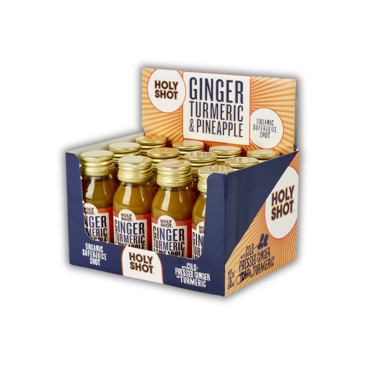 HOLYSHOT Ginger, Turmeric & Pineapple