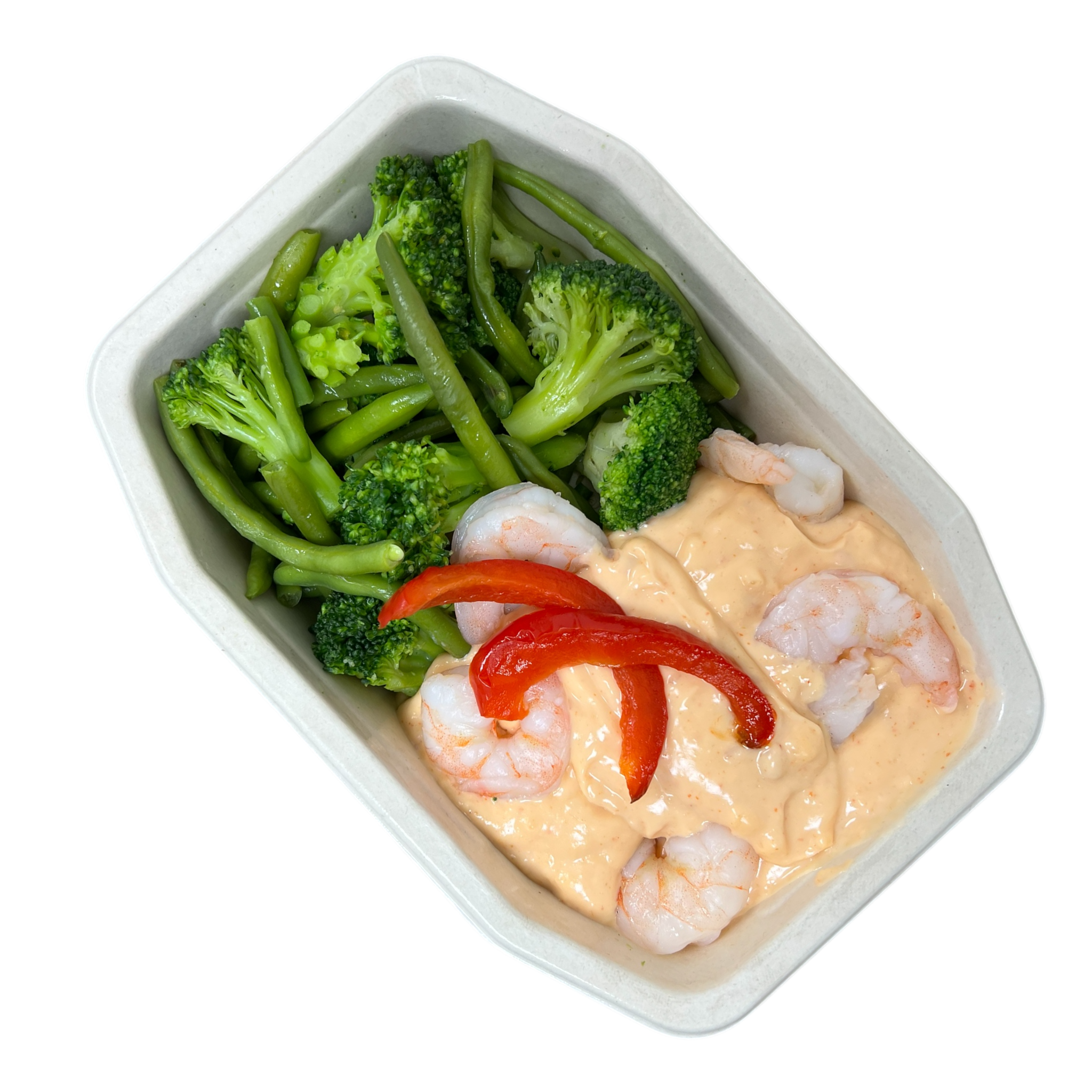 Dynamite Shrimps met Groenten