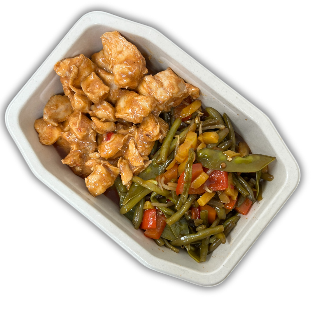 BBQ Chicken Groentenwok the goody foody