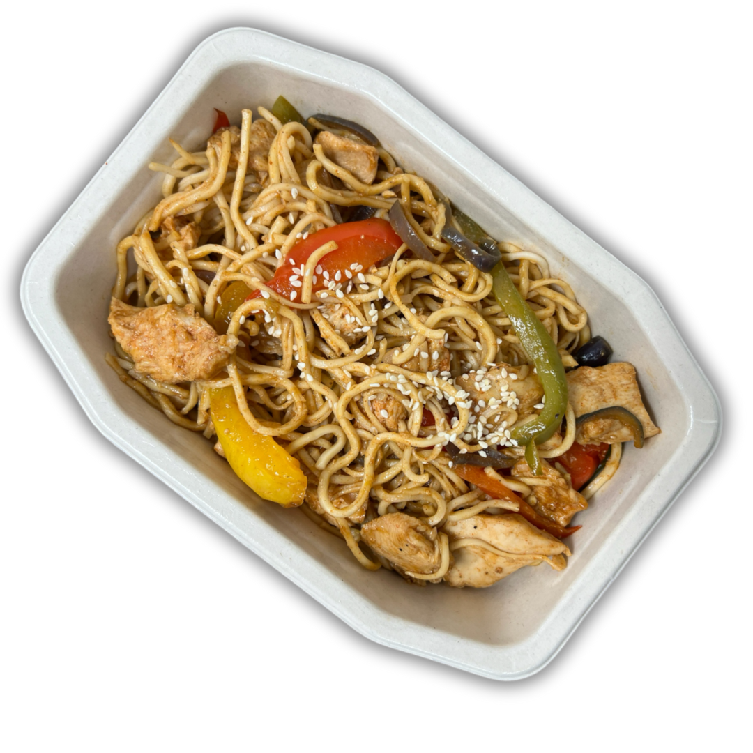 Chicken Belicken Noodles the goody foody 