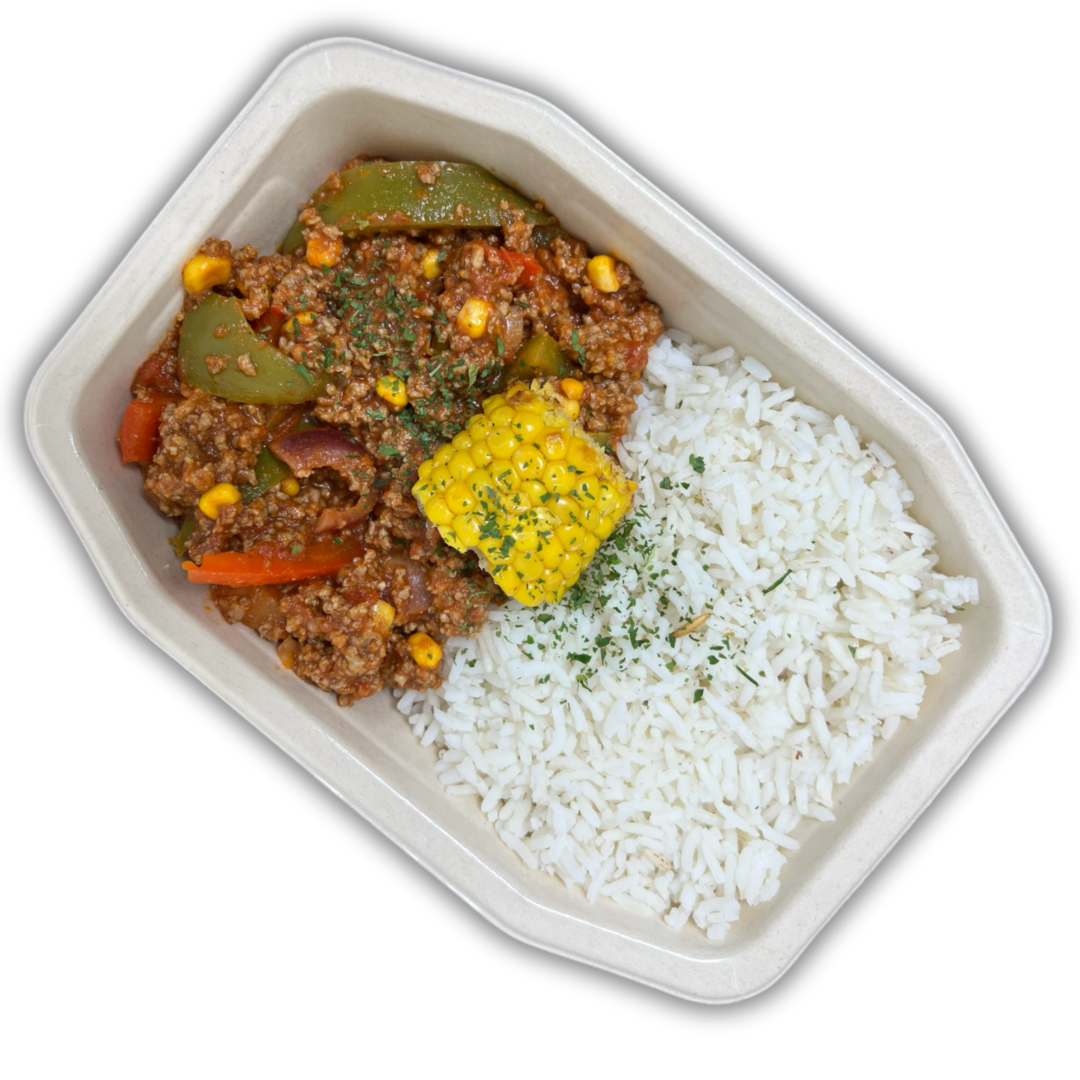 Chili Con Cancun met rijst the goody foody 
