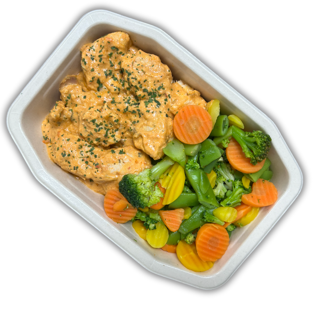 Creamy Chicken Groenten the goody foody 
