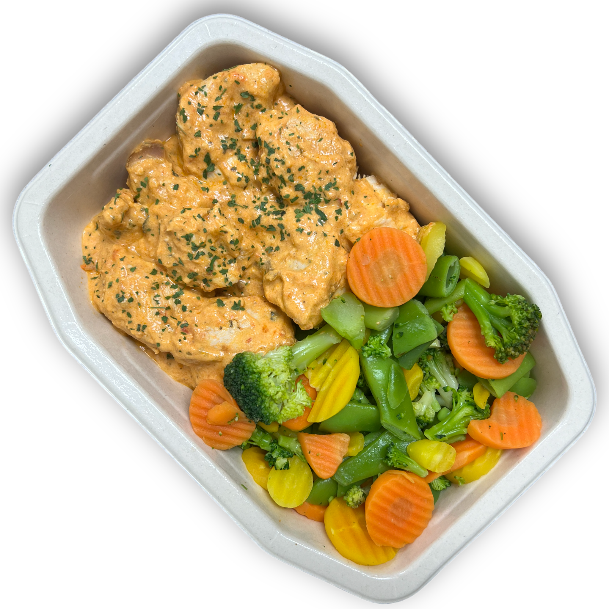 Creamy Chicken Groenten | Kant-en-klaar Mealprep Maaltijd | The Goody Foody