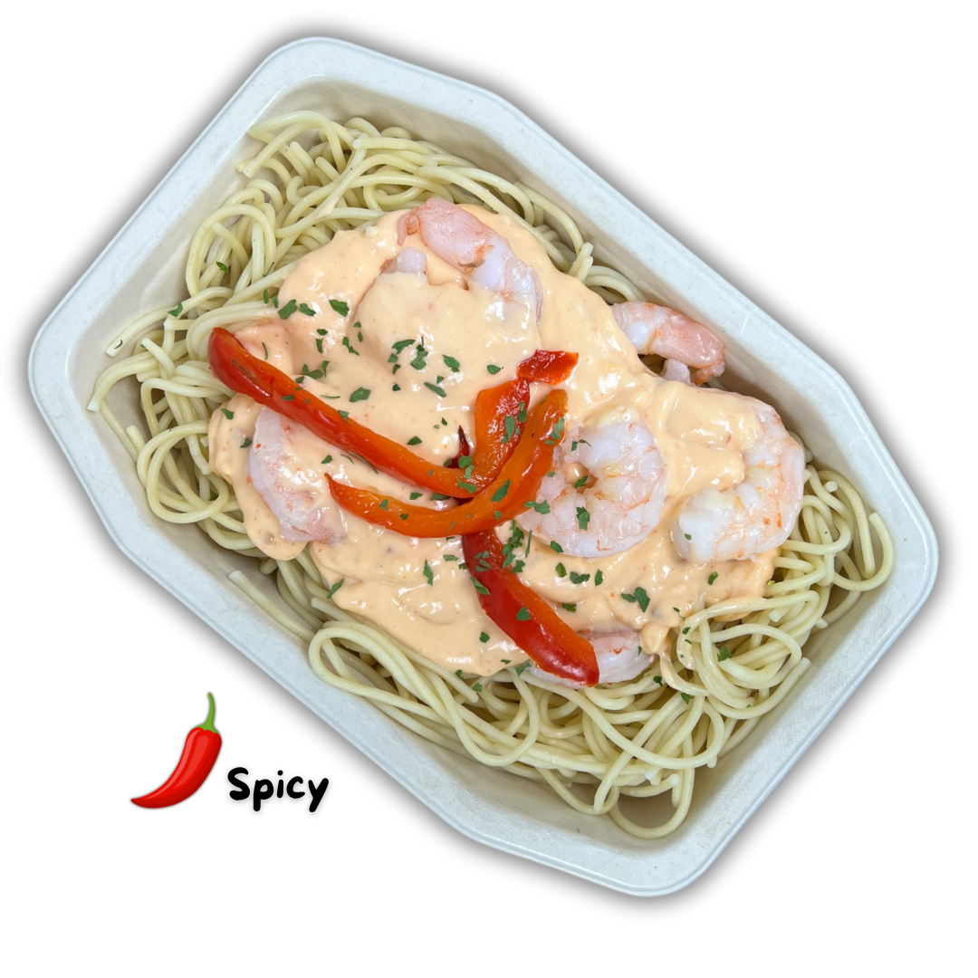 Dynamite Shrimps Spaghetti the goody foody 