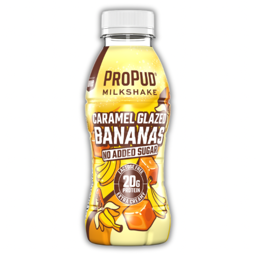 Proteïne Caramel Glazed Bananas Milkshake