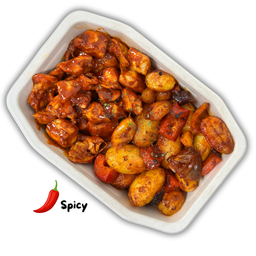 Texas Chicken Groenten the goody foody 